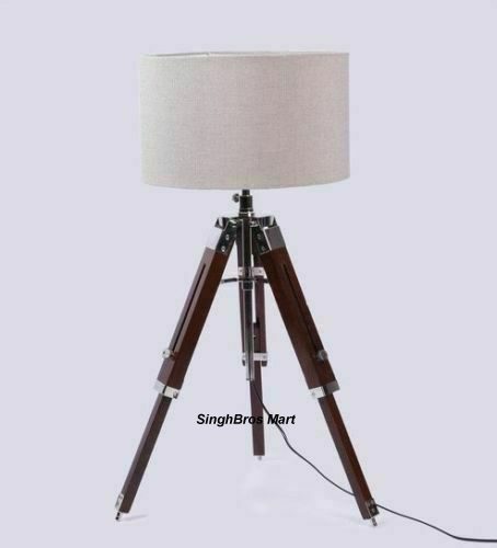 Nautical Table Lamp, Nautical Tripod stand, Nautical LED Table Lamp