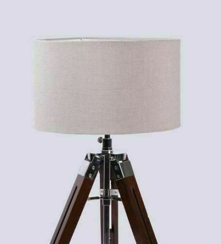 Nautical Beautiful Shade Lamp Table Tripod Stand Home Decor2