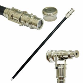 Nautical Telescope Walking Stick Wooden Stick