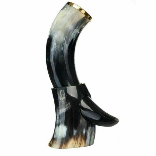 Ox Viking Drinking Horn With Horn Stand For Beer Wine Game of Thrones