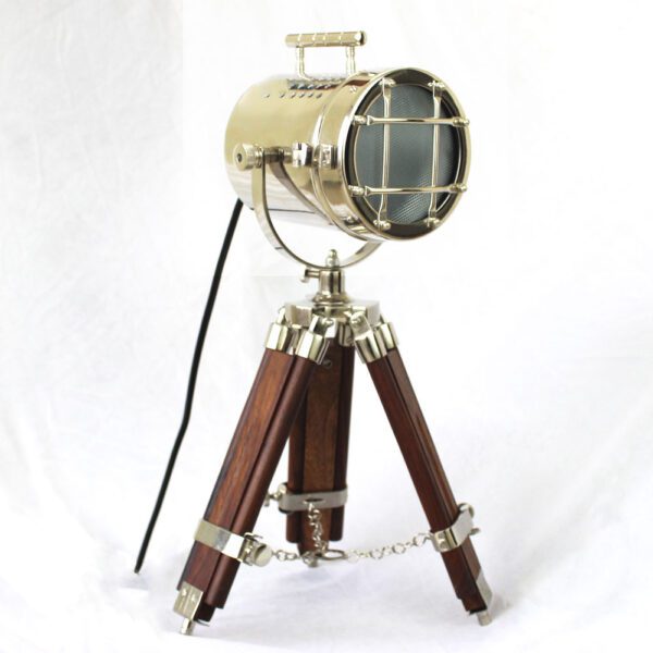 Antique Spot Light Tripod Vintage Lamp