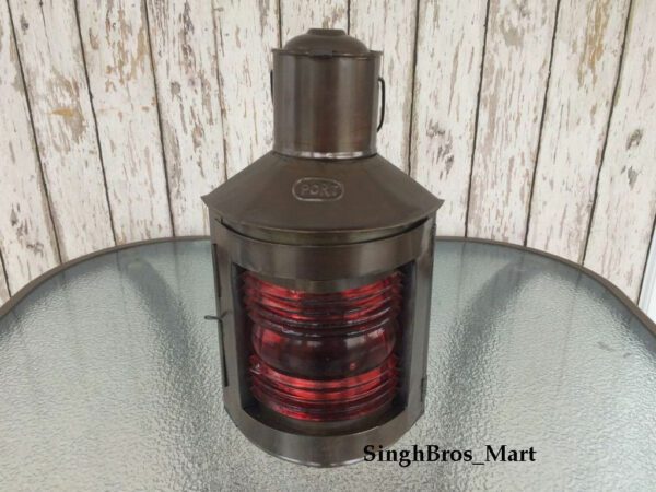 Nautical Lantern Starboard Lantern Ship Oil Lamp Nautical Boat Light