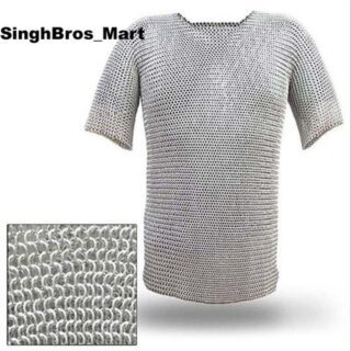 Medieval Chain Mail Shirt Aluminium Chainmail