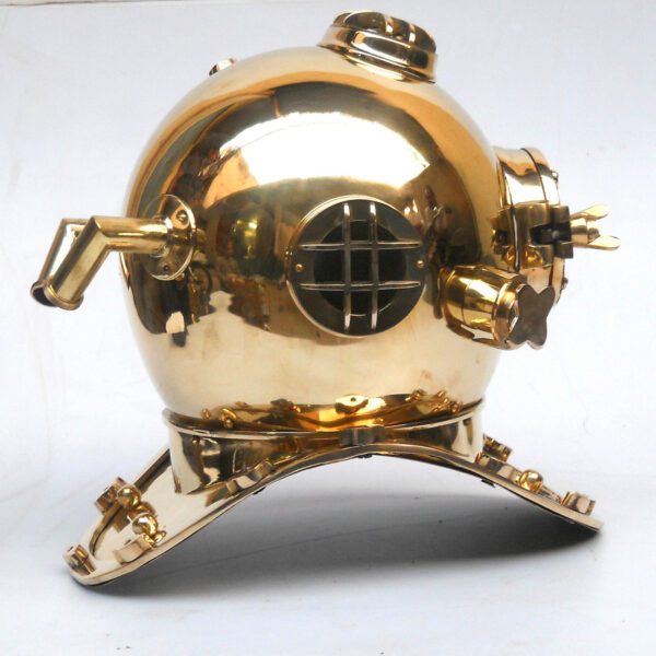 Nautical Sea Marine Diver Helmet Antique Diving Sailor Brass Helmet Collectible - Image 2