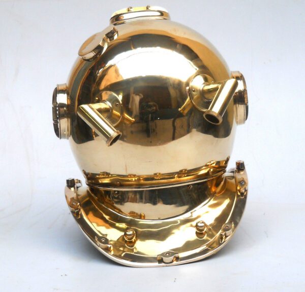 Nautical Sea Marine Diver Helmet Antique Diving Sailor Brass Helmet Collectible - Image 4