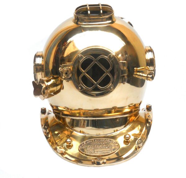 Nautical Sea Marine Diver Helmet Antique Diving Sailor Brass Helmet Collectible - Image 3