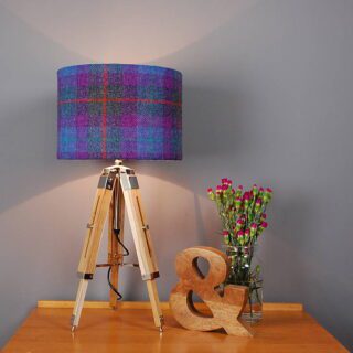 Royal Nautical Table Lamp Vintage Brown Tripod Lamp Shade Home Decor