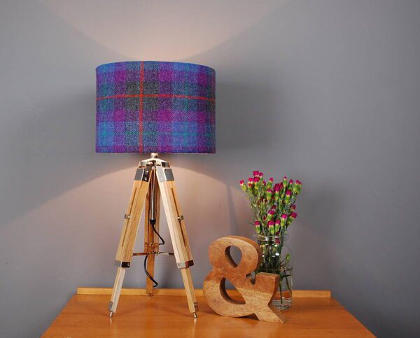 Royal Nautical Table Lamp Vintage Brown Tripod Lamp Shade Home Decor