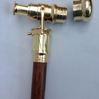 Nautical Antique Brass Handle Walking Stick