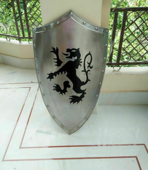Medieval Knight 24 Armour Steel Shield Battle Reenactment