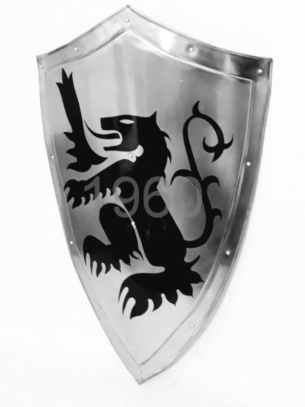 Medieval Knight 24 Armour Steel Shield Battle Reenactment - Image 2