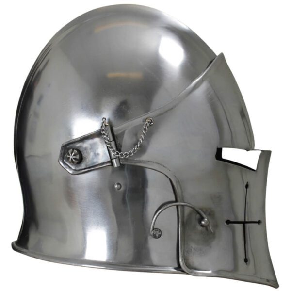 visored barbuta helmet4 singhbros