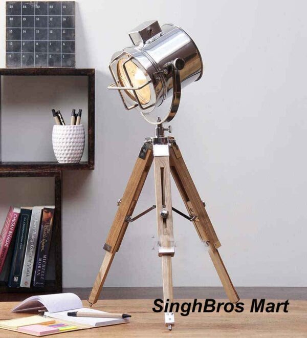 Marine Studio Table Lamp With Tripod Spot Light