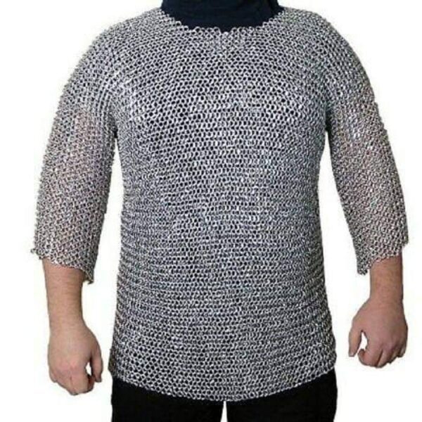 Medieval Chain mail Butted Chain Mail Armour for Role Play Theatre