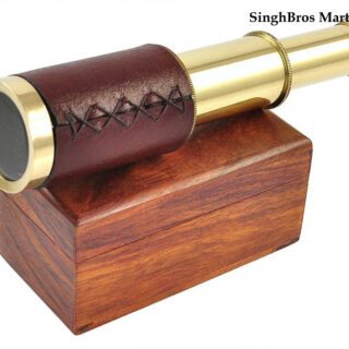 Brass Telescope Nautical Designer Pullout Telescope With Free Box