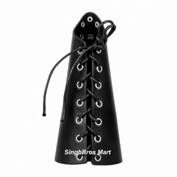 Leather Arm Guards | Costume Leather Armor | Stylish Protection for Your Adventurous Spirit - Image 3